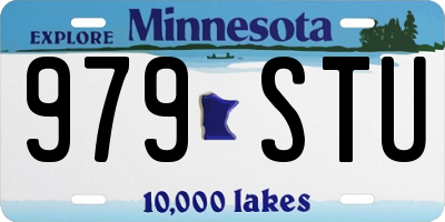 MN license plate 979STU