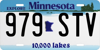 MN license plate 979STV