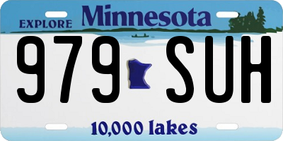 MN license plate 979SUH