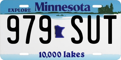 MN license plate 979SUT
