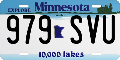 MN license plate 979SVU