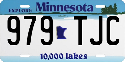 MN license plate 979TJC