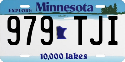 MN license plate 979TJI