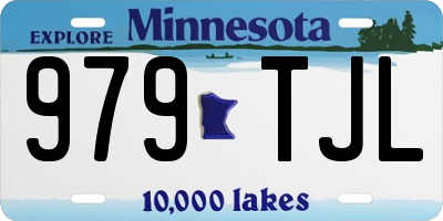 MN license plate 979TJL