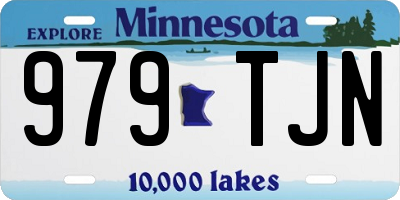 MN license plate 979TJN