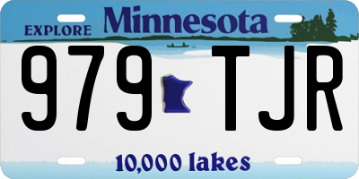 MN license plate 979TJR