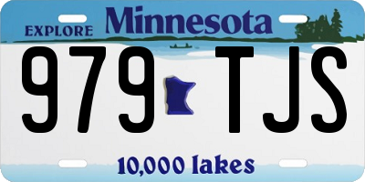 MN license plate 979TJS