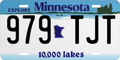 MN license plate 979TJT