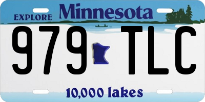 MN license plate 979TLC