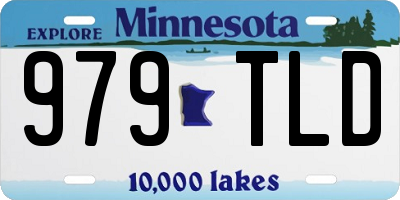 MN license plate 979TLD