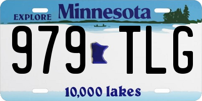 MN license plate 979TLG