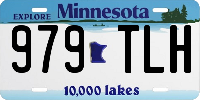 MN license plate 979TLH