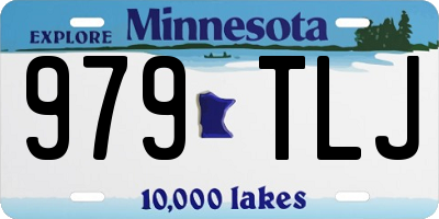 MN license plate 979TLJ