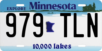 MN license plate 979TLN