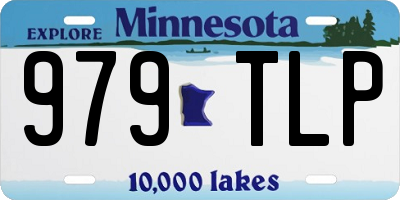 MN license plate 979TLP