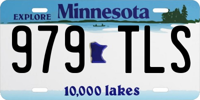 MN license plate 979TLS