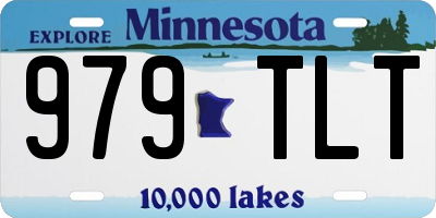 MN license plate 979TLT