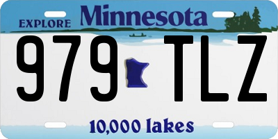 MN license plate 979TLZ