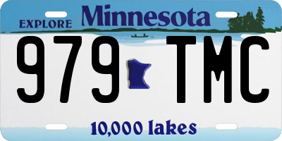 MN license plate 979TMC