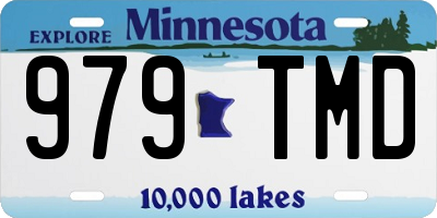 MN license plate 979TMD