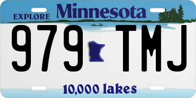 MN license plate 979TMJ