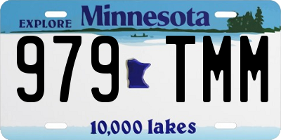 MN license plate 979TMM