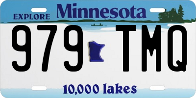 MN license plate 979TMQ