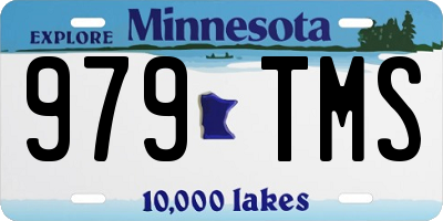MN license plate 979TMS