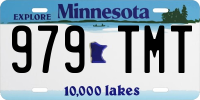 MN license plate 979TMT