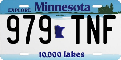 MN license plate 979TNF