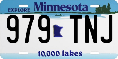 MN license plate 979TNJ