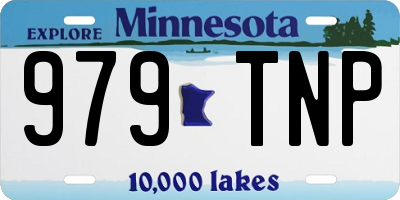 MN license plate 979TNP