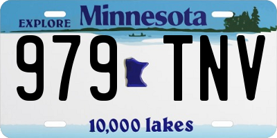 MN license plate 979TNV