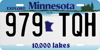 MN license plate 979TQH