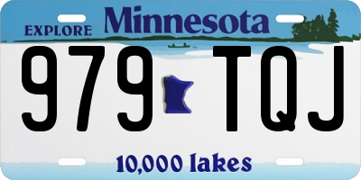 MN license plate 979TQJ