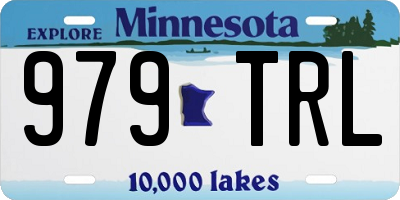 MN license plate 979TRL
