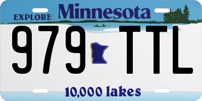 MN license plate 979TTL