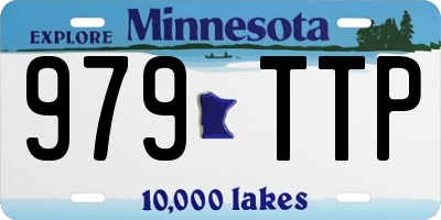 MN license plate 979TTP