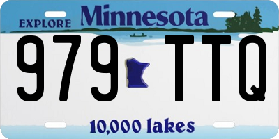 MN license plate 979TTQ