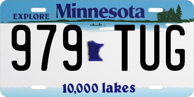 MN license plate 979TUG