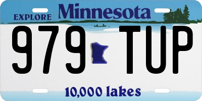MN license plate 979TUP