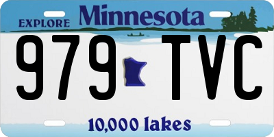 MN license plate 979TVC