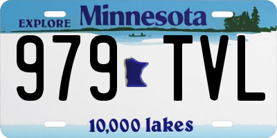 MN license plate 979TVL