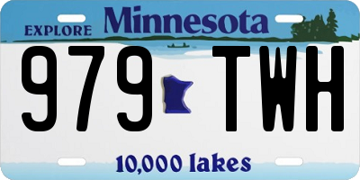 MN license plate 979TWH