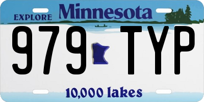 MN license plate 979TYP