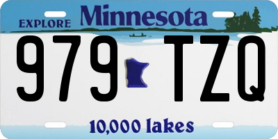MN license plate 979TZQ