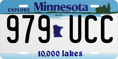 MN license plate 979UCC