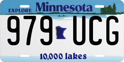 MN license plate 979UCG