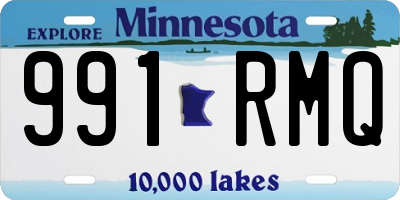 MN license plate 991RMQ