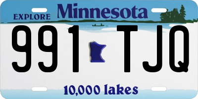 MN license plate 991TJQ